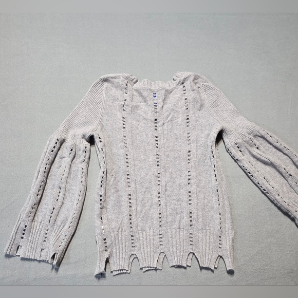 JED Pure Cashmere Stylish Gray Sweater for Women Small PTP 19 EUC - Picture 2 of 4